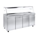 Floor-standing ventilated heated cabinet THE 70 179A