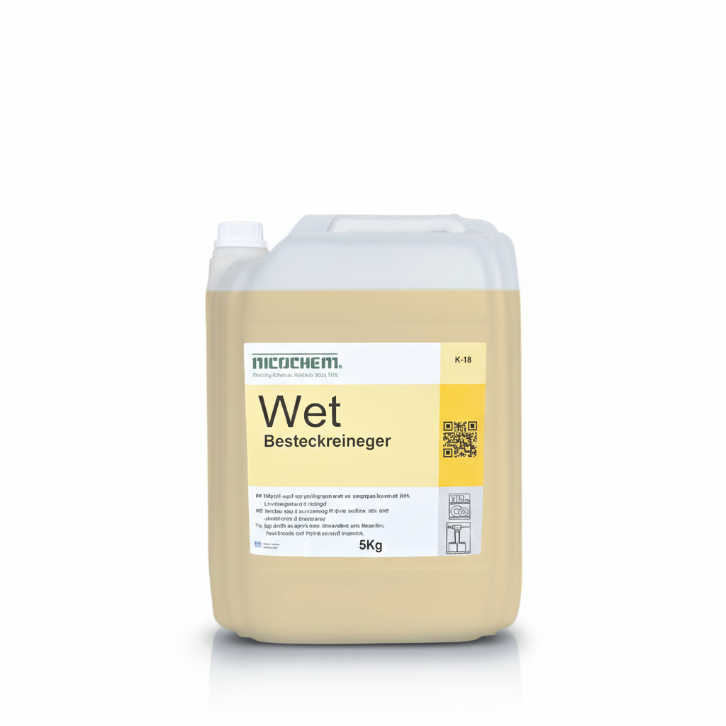 WET Wet cutlery cleaner - 2x5lt canister - Image 1