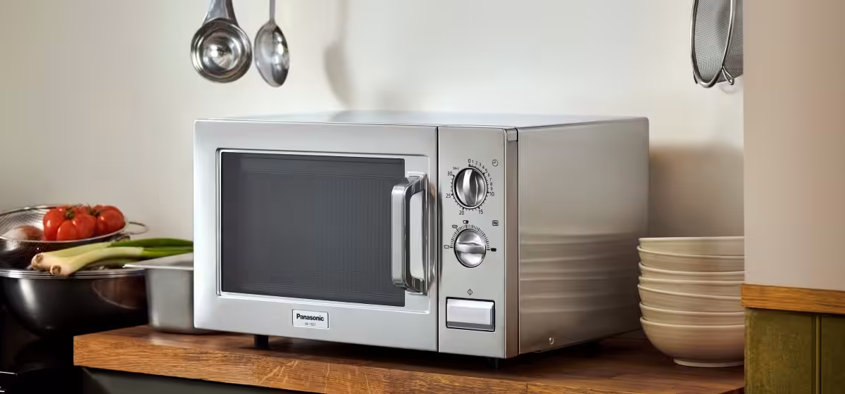 ΝΕ-1027 Hochleistungs-Mikrowelle - Panasonic NE-1027 - 1000 W - 22 Lt. – Bild 1