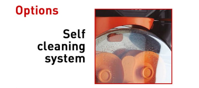 Self Cleaning Self-cleaning system for Zumoval Minimatic, Minimax automatic orange juicer. - Image 1