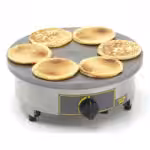 Gascrepe-Maker 6 Positionen Ø110mm