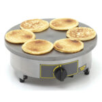 Gas crepe maker 6 positions Ø110mm