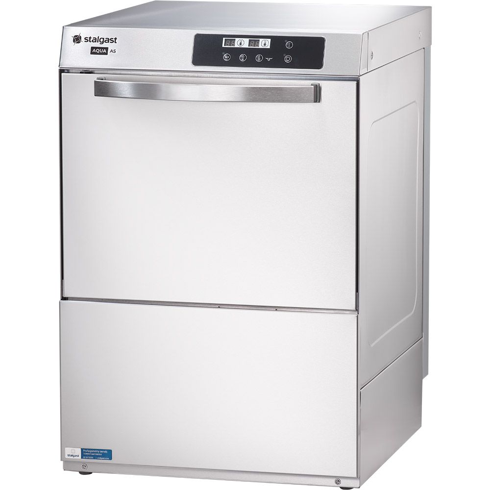 040bbf1e_b7a0_4058_b160_e88491cc6603801555_zmywarka_AQUA5_036_ea2a Stalgast Aqua A5 GE413 glasswasher - with rinse aid and detergent dosing pumps - basket size 500x500 mm - 400V 6.5 kW - Image 1