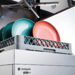 Stalgast Aqua H5 HA213 dishwasher / glasswasher - with rinse aid and detergent dosing pumps - basket size 500x500 mm - 400V 10 kW - Image 3