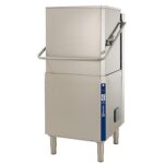 Electrolux Green&Clean hood type dishwasher / glasswasher – with detergent and rinse aid dispenser pump – rinse booster pump – drain pump – basket size 500×500 mm – 400V 9 kW - 505103